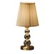 Lámpara Sobremesa Cristal Serie Mercury Beige