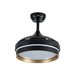 Ventilador De Techo Metal Serie Nalon Negro