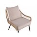 Beliani Conjunto bistro LAURETO Beige