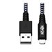 Cable USB a Lightning Negro