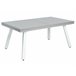 Beliani Conjunto de comedor PERETA Gris Claro