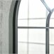 Espejo de Pared Metal, Vidrio HOMCOM, hogar - decoración hogareña 60x2 Negro