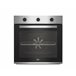 Conjunto placa vitrocerámica+horno multifunción BEKO BBSE12122XD Negro