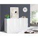Aparador efecto madera 162 Blanco Brillo