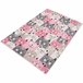 Alfombra De 140 X 220Cm 220x140 Fucsia
