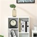Estantería para Libros Melamina de Madera HOMCOM 50 Blanco
