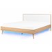 Beliani Cama LED MDF SERRIS 188x215 Marron