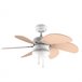 Ventilador de techo EnergySilence Aero 3600 Vision Orange Cecotec Blanco