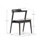 Juego de mesa y 4 sillas de comedor Venus 80x80 Nogal