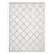 Alfombra SANTO sisal 58365 enjerado 200x290 Crema