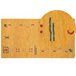 Beliani Alfombra de pelo corto ATALAN 80x150 Amarillo