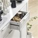 Zapatero con 2 Solapas,1 Puerta y 2 cajones FSR104-W SoBuy Blanco