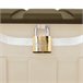 Arcón para Exterior 340 Litros de Resina 118 Beige