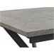 Beliani Mesa de centro AVOCA 80x140 Beliani Mesa de centro AVOCA 80x140 Gris Claro