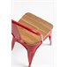 Pack 6 Sillas Torix Madera Natural Rojo