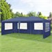 Carpa Pabellón para jardín Wedau metal 600x300 Azul
