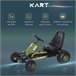Go-Kart a Pedales para Niño Hierro, plástico HOMCOM Multicolor