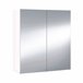 Armario mural efecto madera 60 Blanco Brillo