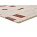 Alfombra de diseño geometrico BERUTI - ATTICGO 133x190 Beige