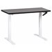 Beliani Escritorio ajustable DESTIN III 120x72 Negro