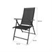 Acomoda Textil – Silla Plegable de Acero. (Pack 4 Unidades) Negro
