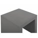 Beliani Conjunto de comedor TARANTO Gris