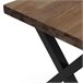 Mesa de comedor X-Loft 160 140x80 Roble Gris
