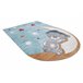 Alfombra infl TOYS 75322 oso de peluche para niños moderno Azul