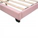 Marco de la cama 200x140 Rosa