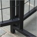 Perrera de Exterior Metal, PE PawHut Negro