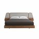 Cama y tela 7175 Nogal