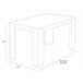 Mesa Extensible de Comedor o Cocina + 6 Sillas Estilo Nordico 178x80 Blanco