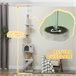 Árbol para Gatos Aglomerado de Madera PawHut Gris