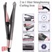 Plancha de Pelo Profesional Ondulador de Cerámica Tormalina KLACK® Negro