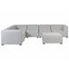Beliani Conjunto longue AREZZO Arena