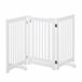 Barrera para Perros MDF PawHut, mascotas - accesorios para perros Blanco