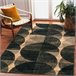 Alfombra de lana OMEGA FADO Geométrico jadeit 170x235 Verde