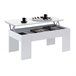 Mesa de centro elevable MARTIN Blanco