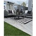 Beliani Alfombra de exterior TAVAS 160x230 Negro