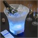Cubitera LED con Altavoz Recargable Transparente