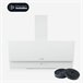 Campana Inclinada Cristal Clase C | UNIVERSALBLUE Blanco