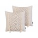 Beliani Cojín decorativo KALAM 45x45 Beige