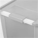 Curver Caja de almacenaje con tapa Bi-Box 40L Gris