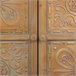 Aparador de madera de 2 puertas Marron