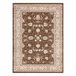 Alfombra MEFE moderna 2312 Ornamento Structural dos niveles 160x220 Beige