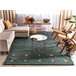 Beliani Alfombra de pelo corto CALTI 200x300 Verde Oscuro