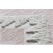 Alfombra ECO sisal BOHO MOROC Diamantes 22312 franjas 117x170 Rosa