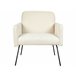 Beliani Sillón NARKEN Crema