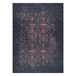 Alfombra lavable ANDRE 1013 Ornamento vintage 160x220 Negro