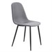 Pack 4 sillas de comedor Hall Gris